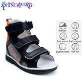 Orthopedic Sandals for Kids,Princepard Toddlers Corrective Shoes with High Back and Ankle & Arch Support with Orthotic Insole